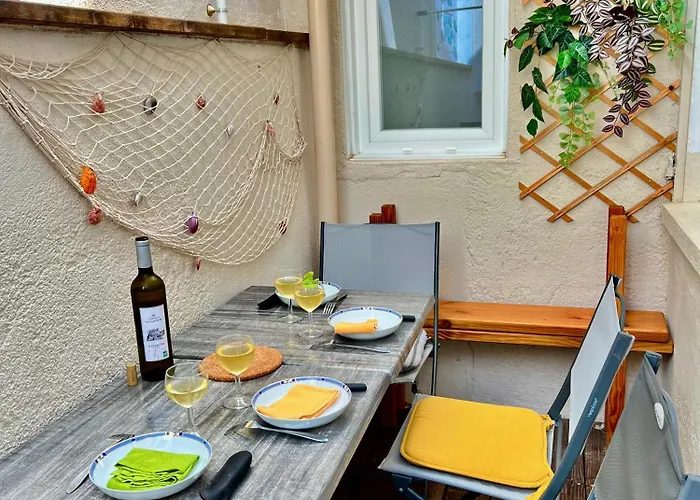 Pescad Maison 3 étoiles Plein Centre De à 130m De La Сasa de vacaciones Valras-Plage